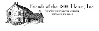 1803 logo Alan M. Hawman III, Architect, Emmaus, PA   1803 House project 